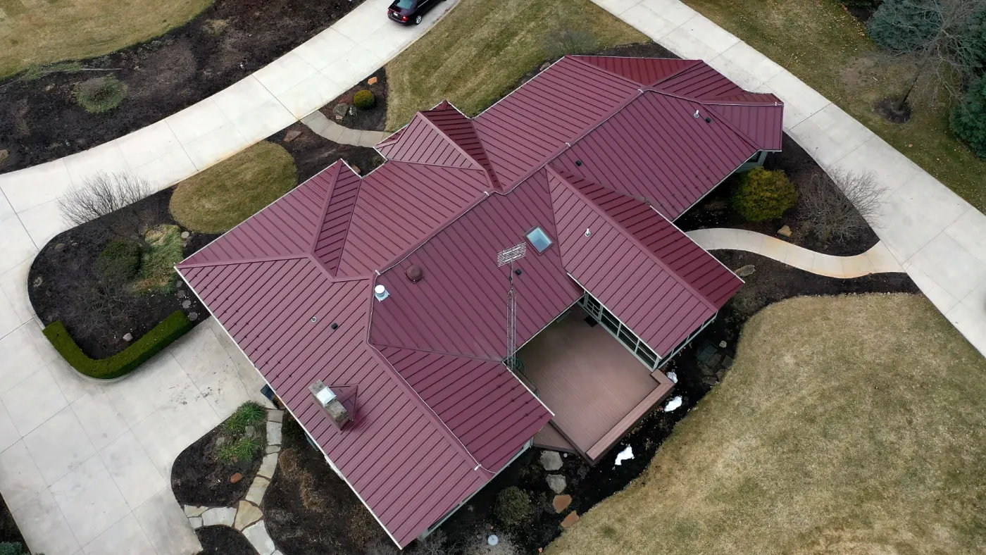 Flashing and seam work in Meridian-Kessler